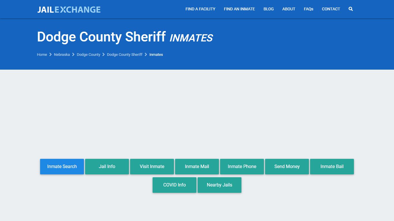 Dodge County Jail Inmates | Arrests | Mugshots | NE